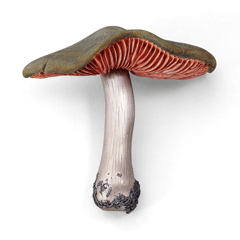 Brooch by Hemmerle in the shape of a mushroom